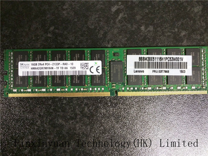 ECC μνήμης 2133MHz PC4-17000 κεντρικών υπολογιστών 03T7862 16GB Ddr4 κανονισμός για ThinkServer RD550 RD650 TD350
