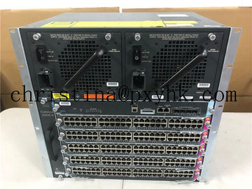 Κίνα Ανεμιστήρας ραφιών κεντρικών υπολογιστών πλαισίων της Cisco WS-c4506-ε το WS-x45-sup7-ε 2x WS-x4748-UPOE+E 3x WS-x4648-rj45v-ε προμηθευτής
