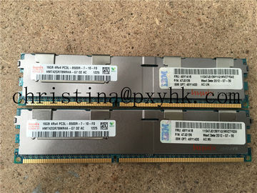 Μνήμη κεντρικών υπολογιστών της IBM 46C7483 46C7489 49Y1400 16G PC3-8500 DDR3-1066 προμηθευτής