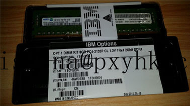 Ενότητα 46W0788 46W0790 8G X3860X6 X3650 X3550M5 μνήμης κεντρικών υπολογιστών της IBM Lenovo προμηθευτής