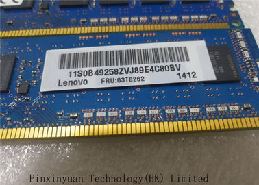 16gb (2x 8Gb) ECC 2Rx8 Unbuffered DDR3-1600 MHZ 1 κριός Lenovo 03T8262 ενότητας PC3L-12800E μνήμης κεντρικών υπολογιστών 35V προμηθευτής