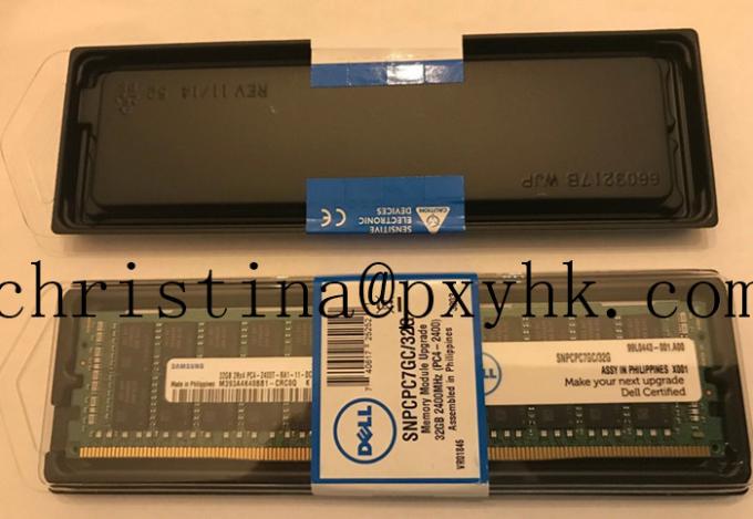 Μνήμη 32GB 2RX4 PC4-2400T RDIMM CPC7G κεντρικών υπολογιστών της DELL SNPCPC7GC/32G