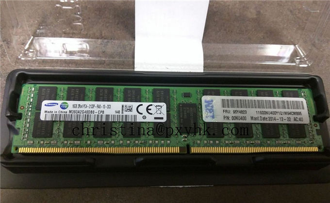 Φραγμός 16G 2RX4 DDR4 2133 μνήμης κεντρικών υπολογιστών Lenovo 95Y4823 95Y4821 ενότητας μνήμης κεντρικών υπολογιστών της IBM