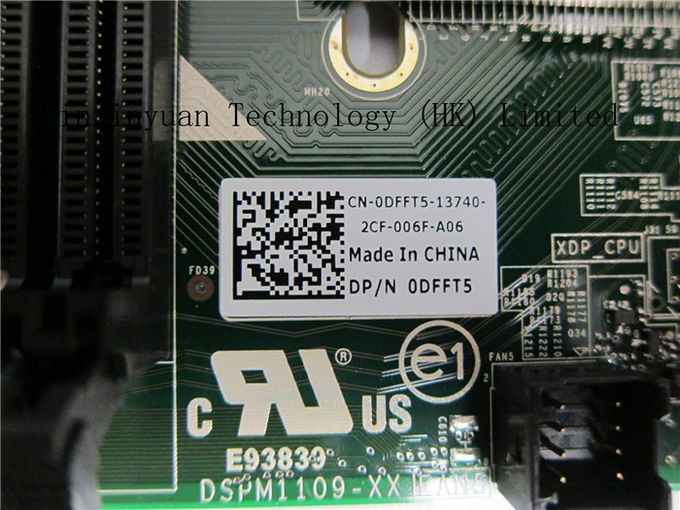 Μητρική κάρτα κεντρικών υπολογιστών DFFT5 PowerEdge Dell για το PC R520 8DM12 WVPW3 3P5P3 κεντρικών υπολογιστών