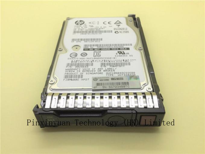 Επιχείρηση 653956-001 450GB 2,5» καυτό βούλωμα HDD Gen8/9 652572-B21 HP της SAS 6GB/s 10K