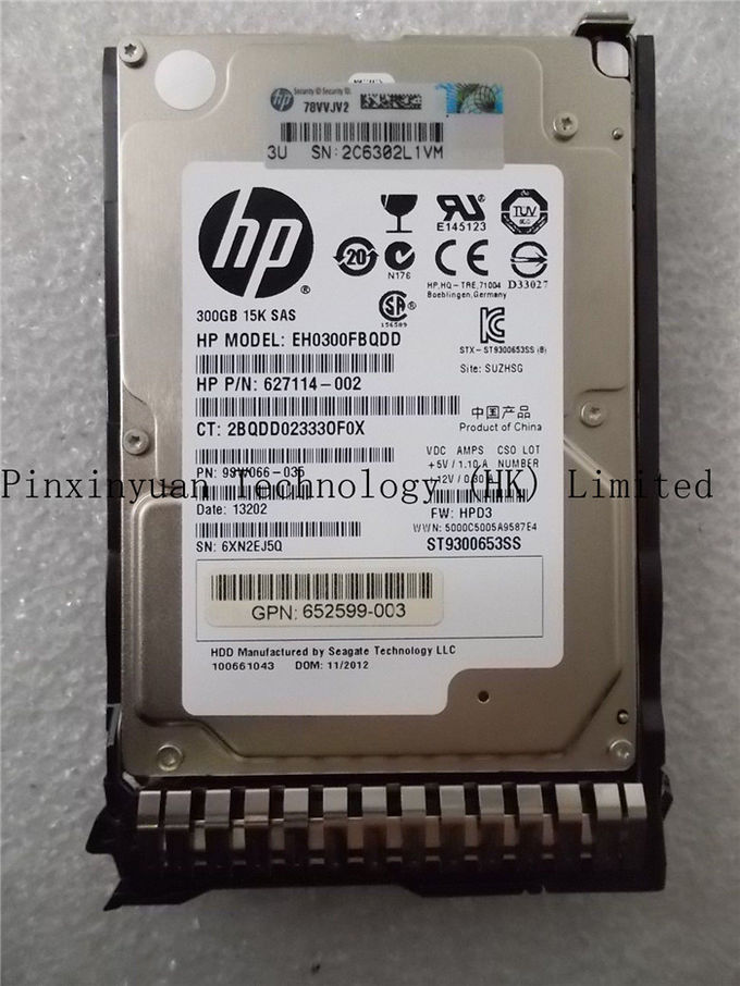 HP 300GB 15K SAS 6G 2,5» HDD 653960-001 EG0300FCBVC 652611-B21 652625-002 Gen8