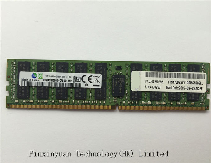 288-καρφίτσα 2133 MHZ/PC4-17000 CL15 1,2 Β ενότητας DIMM μνήμης κεντρικών υπολογιστών 46W0798 TruDDR4 DDR4