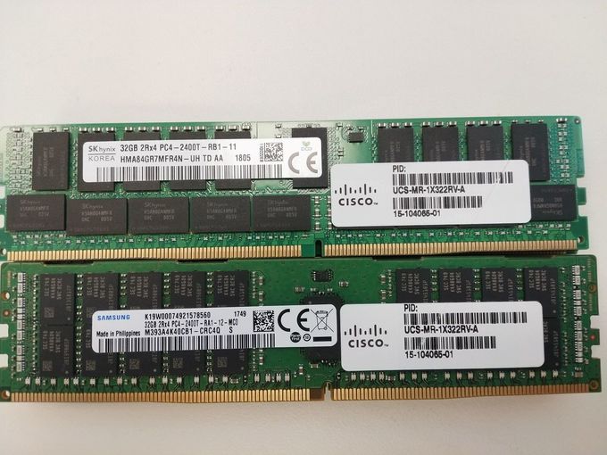 καταχωρημένη ECC 32GB DDR4-2400 PC4-19200 μνήμη ucs-κ.-1x322rv-α για UCS B200 M4
